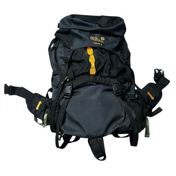 Jack Wolfskin Other - Jack Wolfskin Agadir II 65L Backpack Pack — VTG Rare Trekking Hiking Expedition